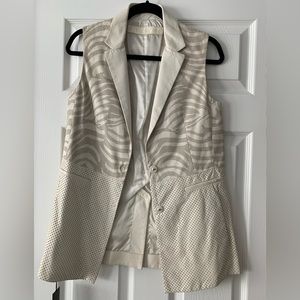 Drome leather vest